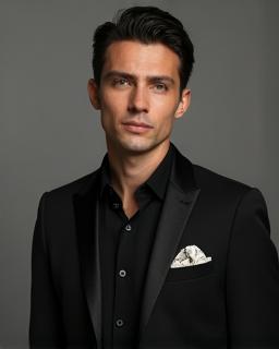 Headshot of stylist Dominic Lee specializing in tailored fashion