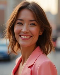 Headshot of stylist Sophia Martin specializing in seasonal trends